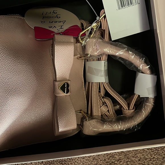 Betsey Johnson crossbody and card holder - Picture 2 of 3